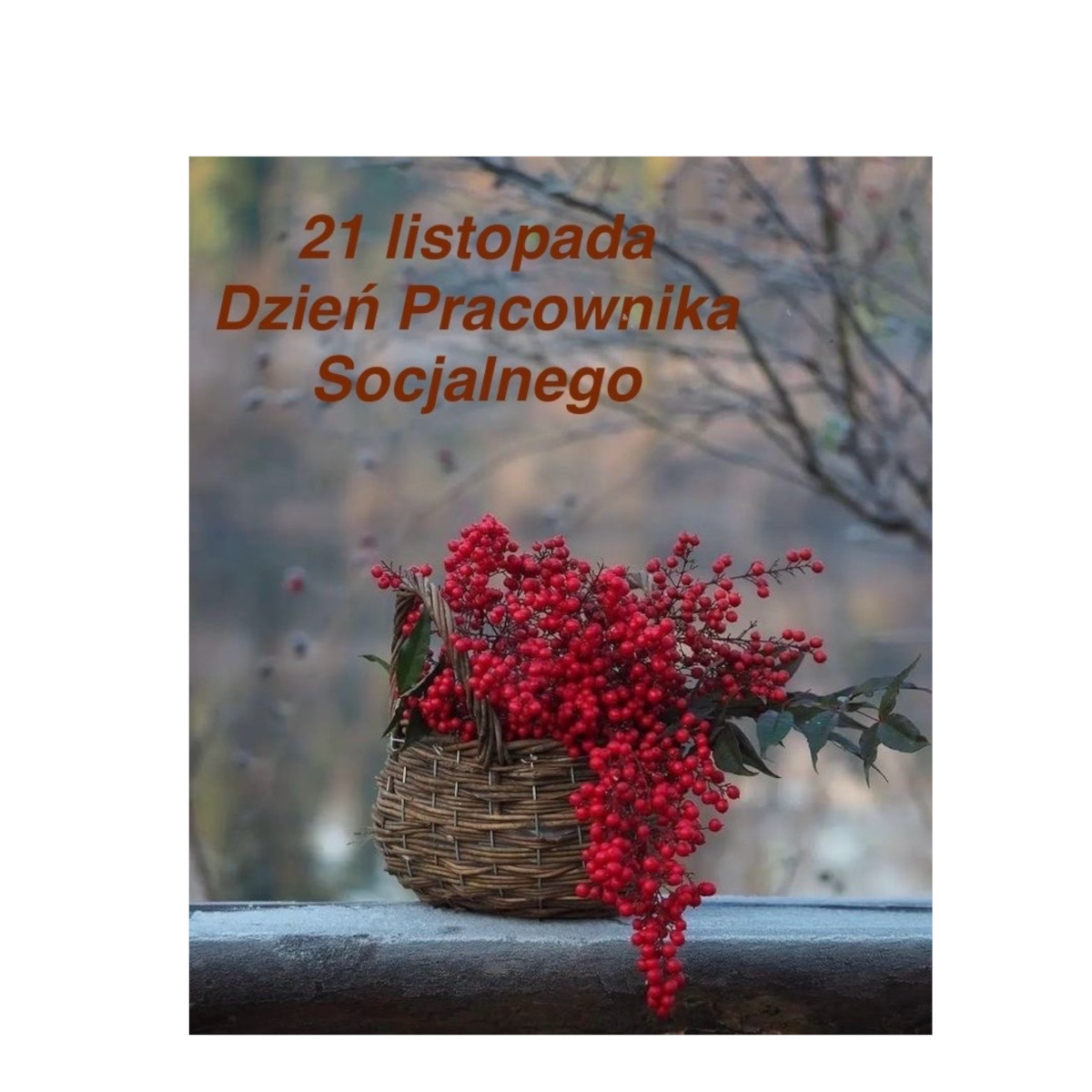 21 listopada - Dzień Pracownika Socjalnego
