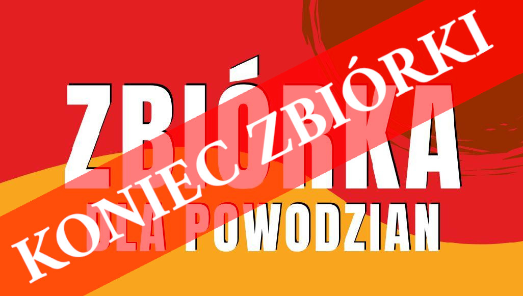 Koniec zbiórki darów dla poszkodowanych przez powódź 